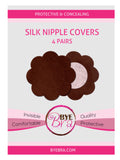 Silk Brown Nipple Covers