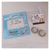 Blue Crystal " I Do " Bridal Gift Pack