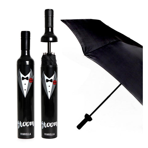 Unique Groom Umbrella
