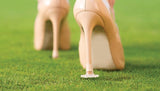Heel Stoppers on grass www.dees-boutique.com