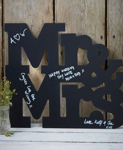 Chalk Board Guest Book to treasure (chalk not included)