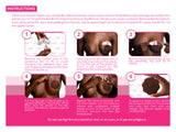 ByeBra Breast Lift Tape Cup size F - H with Brown re-useable Silicone Nipple Covers