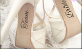 Decal for Bride or Bridesmaid shoes, luggage etc..