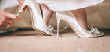 Clean Heels for your wedding shoes www.dees-boutique.com