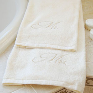 Mr & Mrs Towels